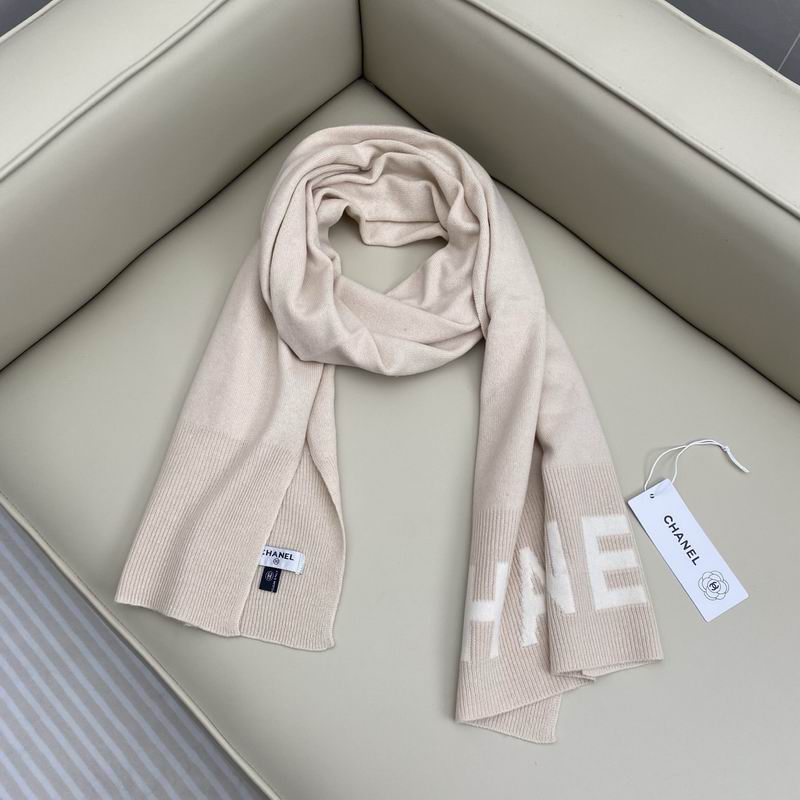 Chanel  scarf 168X60cm 55%绵羊毛45%山羊绒 E100808
